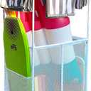 Pool Equipment Holder with Towel Drying Bars, Mesh Rolling Multi Use Storage Organizer Bin, Large Towel Hanger (25" L x 34.5" W x 62.6" H), White