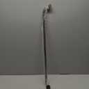 Dark Bronze Disc Curtain Rods, 28-48 Inches Window Curtain Rod,Adjustable Room Darkening Drapery Rod with Aluminum Finials and Brackets,Wrap Around Design