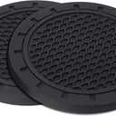 AOOOOP Universal Vehicle Cup Holder Insert Coaster Car Interior Accessories - Silicone Anti Slip Cup Mat for All Cars (Set of 2, 2.75" Diameter)