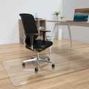 Amyracel Extra Large Office Chair Mat for Hardwood Floor- 45" x 53" Clear Computer Desk Chair Floor Mat for Hard Wood/Tile Floors, Easy Glide Floor Protector Mat for Rolling Chairs at Home or Work, 45" x 53" Rectangular