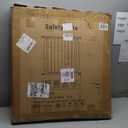 Fairy Baby Extra Wide Baby Gate 81.1-85.8 Inch Wide, Walk Through Pressure Mounted No Drill for Doorways, Long and Large Tension Dog Gate for Pet and Kids