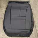 Car Seat Covers 2 Front Seat Fit for Chevrolet/Chevy Colorado 2015-2025 2026: Auto Interior Accessories, Waterproof Faux Leather Vehical Car Seat Cushion Covers(Black&Redline) 