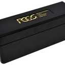 Plastic Storage Box for 20 Slab Coin Holders Black Bundle of 2