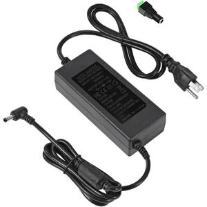 36V 4A Power Supply Adapter 100-240V AC to DC 144W Power Transformer 5.5mm x 2.5mm/2.1mm DC Output Jack 36V Volt AC Power Supply for LED Lights LED Driver CCTV Security System Inkjet Printer