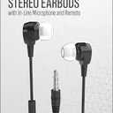 ACUSTIX STEREO EARBUDS WITH IN-LINE MICROPHONE AND REMOTE