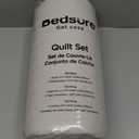 Bedsure Quilts Queen Size - Ultra Soft Queen Quilt Bedding for Modern Farmhouse Bedroom Decor, Lightweight All-Season Comforter, Natural Bedspread Coverlet 90x96 Inch (13 - Natural - Clover)