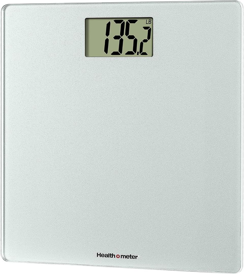 Health o Meter HDM171DQ 60 Glass Weight Tracking Scale, 4.15 Pound