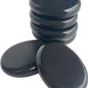 Hot Stones Massage Set, 6 Piece Set Oval hot Stone 3.15x2.36x0.7 inches. Basalt Home spa, Relaxation, Massage Treatment