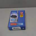 Feisco 1.6 Gallon Black Bag,6L Drawstring Garbage Bag Can Liner,120 Counts,0.51 Mil