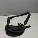 Pure Colour Crossbody Bag Bum Bag for Women, Spacious Purse Fanny Packs Belt Bag, Oversized Bum Bag (Colour Bum Bag-Black)