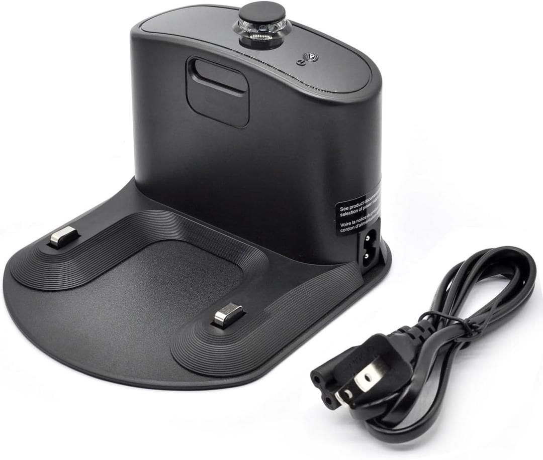 RDSJK Roomba Charger Dock, Replacement for iRobot Roomba e5 e6 i1 i3 i4 i5 i6 i7 i8 j5 j7 j9 Series & All 500 600 700 800 900 Series - Charger ADF-N1 17070 17064 4452369