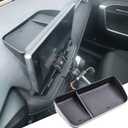 EDBETOS Center Console Dash Storage Tray Compatible with Toyota Rav4 Accessories 2019 2020 2021 2022 2023 2024 2025 Dashboard Organizer Box Glasses Holder (Not for New 10.5'' Multimedia Display)