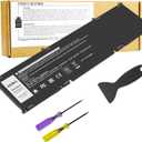 86Wh 69KF2 M59JH 8FCTC 70N2F Battery for Dell XPS 15 9500 9510 9520 Precision 5550 5560 5570 7510 M15 M17 R3 R4,G15 5510 5511 5515 5520 5521,G7 7500,Inspiron 7510 7610 P87F P91F P45E p100f