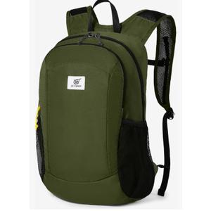 SKYSPER 16L Hiking Backpack Lightweight Small for Women Men, Foldable Packable Daypack - Travel Camping Backpack, Outdoor Hiking Bag (Armygreen)