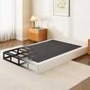 7 Inch Full Size Box Spring – Heavy Duty Metal Full Mattress Foundation