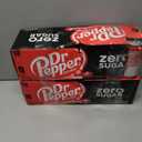 2 x Dr Pepper Cherry Zero Sugar Soda, 12 fl oz cans, 12 pack (EXP 07/18/26)