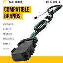 PartsBroz W11700916 Lid Latch Assembly - Compatible With Whirlpool Maytag Kenmore Washer - Replaces AP7219279 W11394572 W11032875 W11543566 PS17217010