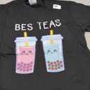 Bubble Tea Boba Tapioca Beads Milk Drink Kawaii Friend T-Shirt, Size S