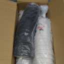 FULJOOY 60 PCS Christmas Coffee Cups 12 oz Paper Snowman Disposable Insulated Cups with Leak Proof Lids and Extra Thick Insulated Beverage Cups for Hot & Cold Liquids