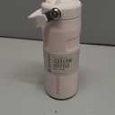 Stanley IceFlow Flip Straw 2.0 Water Bottle 16 oz | Built-In Straw with Larger Opening | Lightweight and Leak Resistant | Insulated Stainless Steel | BPA-Free | Rose Quartz