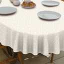 Oval Tablecloth, French Country Printed Oval Table Cloth-60x84 Inch, Fabric Washable and Waterproof Oval Table Cover for Farmhouse Kithchen Dining Decoration