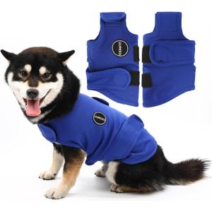 Dog Anxiety Vest Comfort Relief Coat, Dog Anxiety Calming Vest Wrap for Thunderstorm, Travel, Fireworks, Vet Visits, Separation Anxiety Relief for Dogs