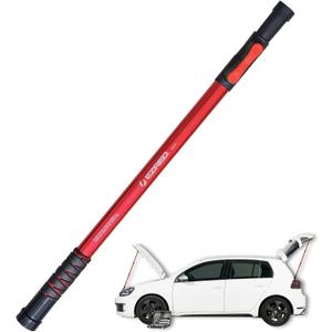 EZ RED EZHP Extendable Aluminum Hood and Tailgate Prop, Red