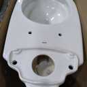 2 x TOTO Drake Two-Piece Round 1.28 GPF Universal Height TORNADO FLUSH Toilet with CEFIONTECT, Cotton White - CST775CEFRG#01