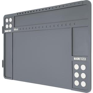 Gun Cleaning Mat, Premium Magnetic Pad With Organizer Parts Tray, Anti-Slip Rubberized Pistol Mat, Protective Workbench Mat for Gun Cleaning (16.5"x 10.43")