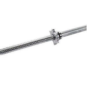 Fitness Weight Bar 5FT Barbell 1 Inch Solid Chrome Workout Exercise Lifting