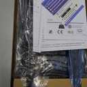 Mounting Dream TV Wall Mount for Most 37-75 Inch TVs, Universal Tilt TV Mount Fit 16", 18", 24" Stud with Loading Capacity 132lbs, Max Vesa 600 x 400mm, Low Profile Flat Wall Mount TV Bracket (Black)