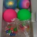 6 Set Squishy Sensory Stress Squeezing Balls forAdults: Best Calming Tool to Relieve Anxiety, Vent Mood and Improve Focus, Easter Basket Stuffers for Kids, Goodie Bag Stuffers