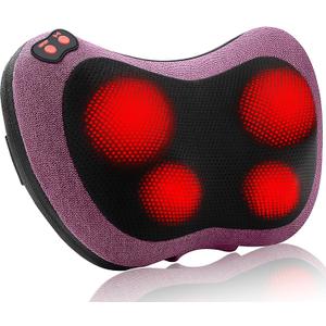 Papillon Shiatsu Back Massager with Heat, Fathers Day Dad Gifts for Husband Men&Women,Deep Tissue Massage Pillow for Neck,Shoulder,Foot & Lower Back Pain Relief,Gifts for Men,Women,Dad,Her