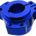 1" Bore With 1/4" Keyway Aluminum Rear Wheel Hubs For Racing Go Kart Drift Trike (Blue)