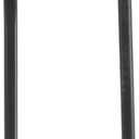 Thomas & Betts TY25MX 7" Black Cable Ties, 50 lb Tensile Strength, Stainless Steel Barb and Infinite Locking Positions, Weather and UV Resistant Nylon for Indoor