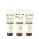Aveeno Daily Moisturizing Body Lotion, Gentle Lotion Nourishes Dry Skin with Moisture, Sooth-ing Prebiotic Oat, Fragrance-Free, Non-Comedogenic, Travel-Size, 2.5 fl. oz, 3 Pack