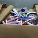 Huffy Illuminate Bike for Girls, 12/16/20 Inch Size Options, Ages 3+ Years Old, Removable Training Wheels (12" and 16" Only), Multiple Color Options, Easy Assembly, Adjustable Seat, Durable