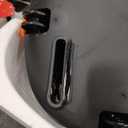 Orca Cordless Robotic Pool Vacuum Cleaner, Portable Auto Swimming Pool Cleaning Self-Parking Technology with LED Indicator, Ideal for Above Ground/Flat Pools up to 860 Sq.Ft, Lasts 90 Mins, Grey