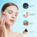 KOMFYMED Hyaluronic Acid Hydrating Sheet Mask Intensive Moisture & Soothing Facial Mask for Sensitive Skin, Helps Relieve Dryness & Redness with Multi-Weight Hyaluronic Acid & Ectoin (4.4 Oz. /125g)
