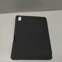 ZryXal iPad Air 11 Inch Case M3 2025 / M2 2024, iPad Air Case 5th Generation/4th Generation 2022/2020 10.9 Inch [Support Touch ID and Auto Wake/Sleep](New Black)