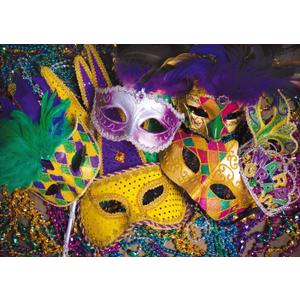 LTLYH 8x6ft Venetian Mardi Gras Decoration Backdrop Carnival Masquerade Photography Backgrounds Mask Colorful Backdrop Party Decoration Banner Studio Props 128