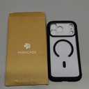 Miracase for iPhone 17 Pro Max Case 6.9" Full-Body Phone Case with Built-in Glass Screen Protector& Full Camera Protector, Camera Control [Magnetic with MagSafe] Drop Proof 17 ProMax Cover, Black