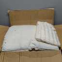 BEDELITE Fleece Queen Comforter Set -Super Soft & Warm Fluffy Cream White Bedding, Luxury Fuzzy Heavy Bed Set for Winter with 2 Pillow Cases