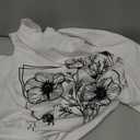 Womens Oversized Tshirt Graphic Tees Crew Neck Summer Short Sleeve Loose Fit Tops 2026 (White, XXL)