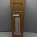 25" Space Heaters For Indoor Use Large Room, Electric Heaters For Indoor Use with Thermostat, Oscillating Room Heaters with Timer, Remote Control, Overheat Protection Tower Heater for Bedroom (Beige)
