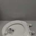 Bemis 730SLEC Slow Close Toilet Seat, Easy Clean Hinges and Durable Plastic Seat, Made in USA, Round, White