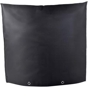 Backflow Preventers Protection 30W x 26H Backflow Winter Cover Insulated Cover Pouch for Winter Pipe Freeze Protection,Water Sprinkler Valve Box and Controller (24Wx24H, Black)