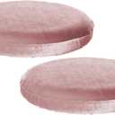 2pcs/Pack Round Bar Stool Covers Elastic Bar Chair Covers Washable Stool Cushion Slipcover for Home Bar Hotel Use 11.8-15inch(Pink)