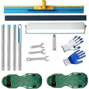 Complete Self Leveling Cement Tool KitFloor Leveling Tools for Epoxy & Concrete Coating (5)