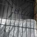 SAYZH Dish Drying Rack - Stainless Steel Dish Rack for Kitchen Counter, Large-Capacity Dish Drainer with Cutlery Holder, Kitchen Organizer for Dishes, Spoons and Forks, Black